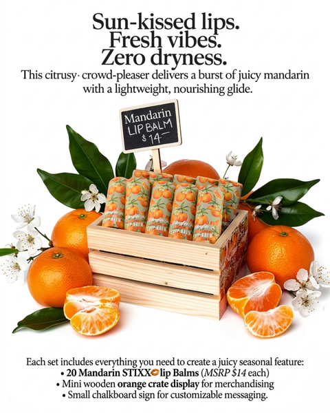 Mandarin STIXX 20pc Display Set – ABATURE WHOLESALE